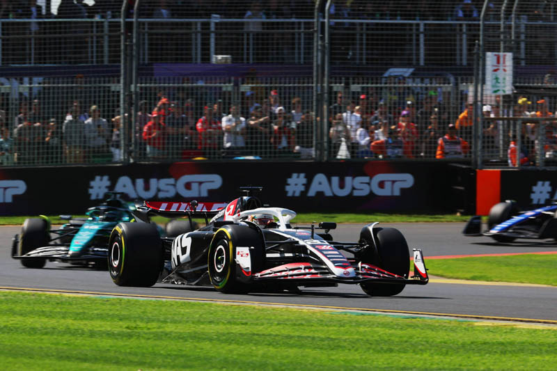 Australian Grand Prix Practice team notes Haas