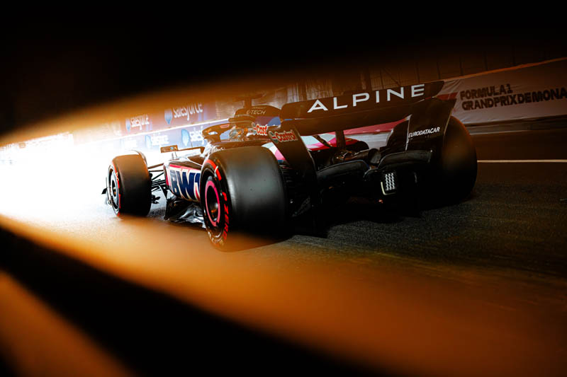 Monaco Grand Prix Practice team notes Alpine